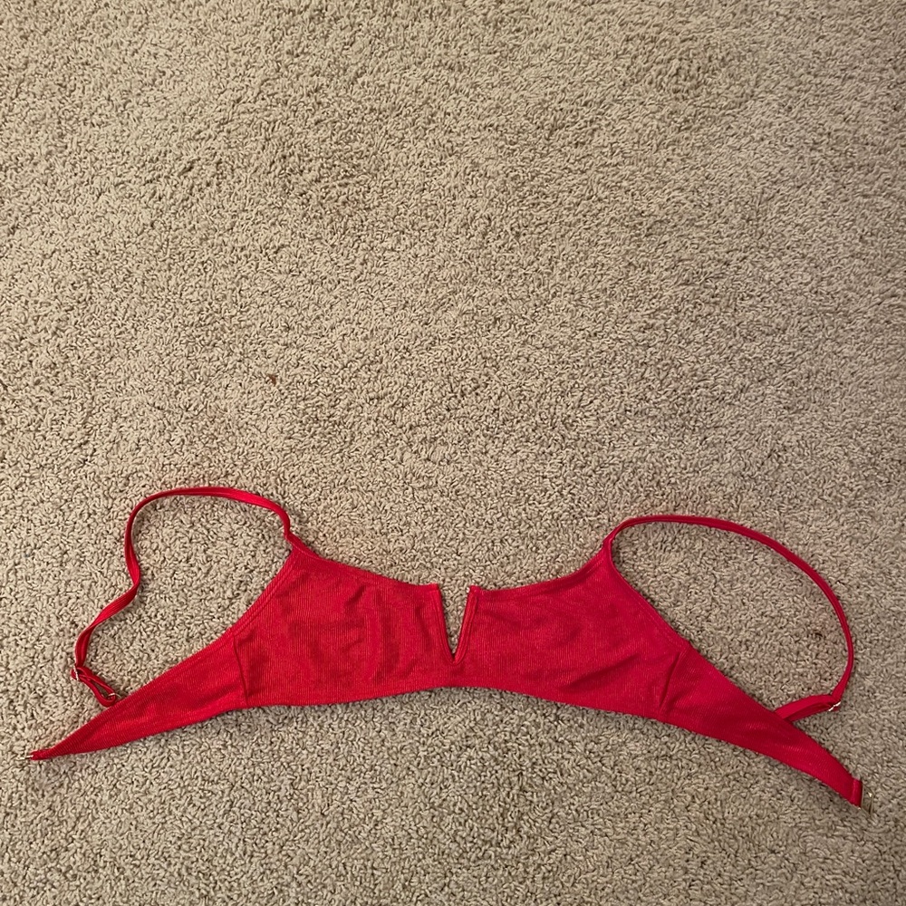 Red Bikini Top